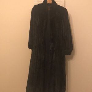 Black Mink Coat
